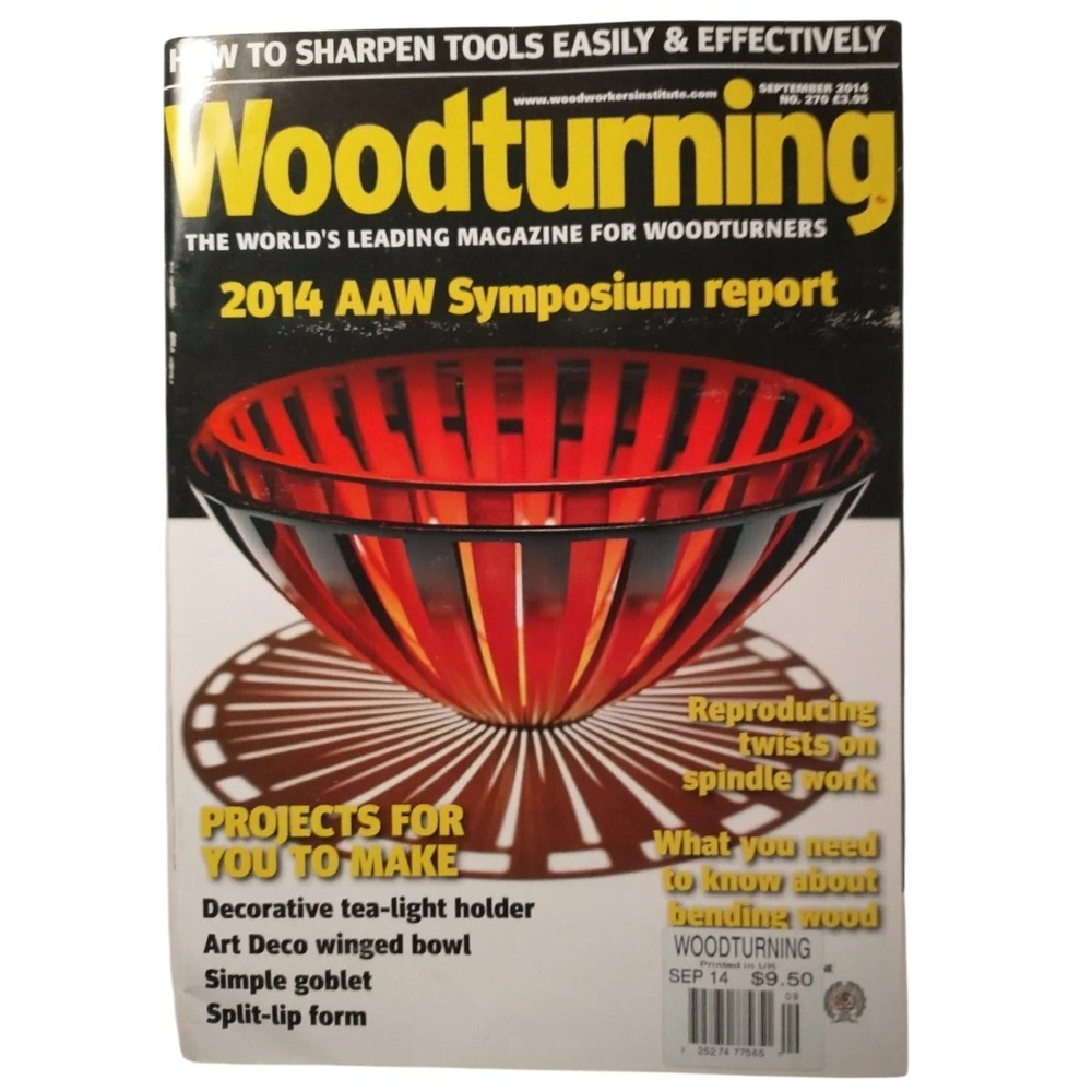 Woodturning Magazine September 2014 No 270 AAW Symposium Report Projects